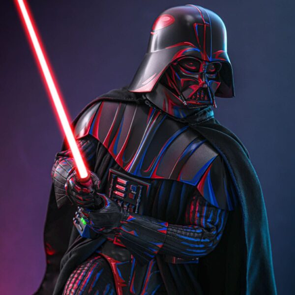 Star Wars Movie Masterpiece Akció Figura 1/6 Darth Vader (Dueling Effect Version) Hot Toys Exclusive 35 cm