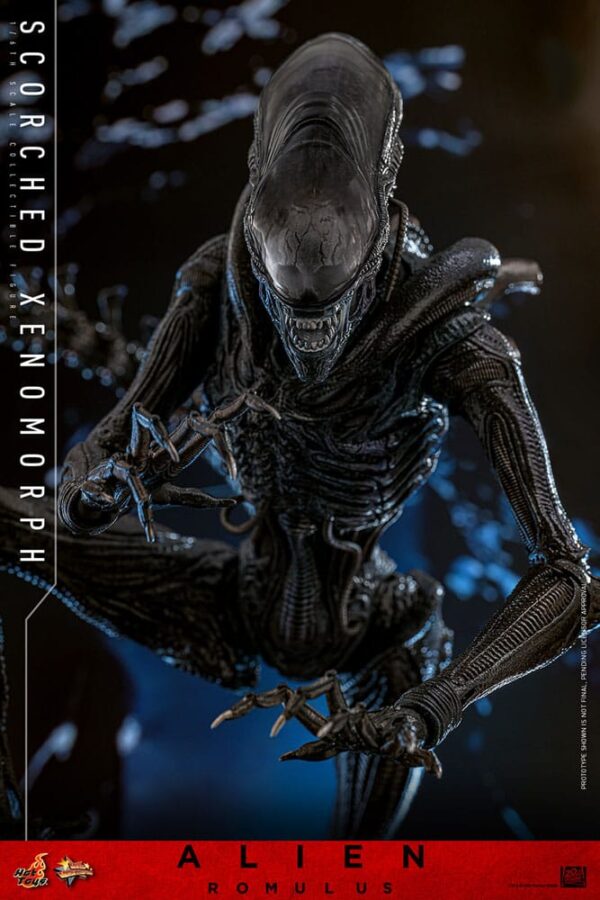 Alien: Romulus Movie Masterpiece Akció Figura 1/6 Scorched Xenomorph 44 cm
