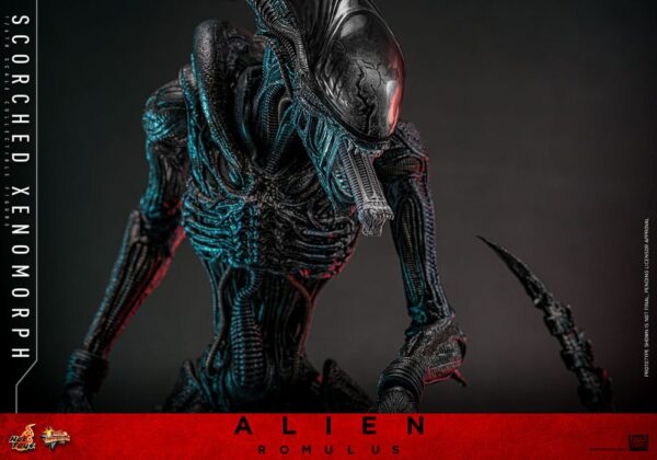 Alien: Romulus Movie Masterpiece Akció Figura 1/6 Scorched Xenomorph 44 cm