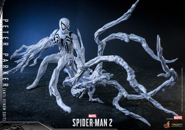 Spider-Man 2 Video Game Masterpiece Akció Figura 1/6 Peter Parker (Anti-Venom Suit) 30 cm Spider-Man 2 Video Game Masterpiece Akció Figura 1/6 Peter Parker (Anti-Venom Suit) 30 cm