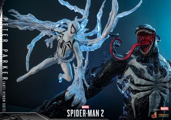 Spider-Man 2 Video Game Masterpiece Akció Figura 1/6 Peter Parker (Anti-Venom Suit) 30 cm Spider-Man 2 Video Game Masterpiece Akció Figura 1/6 Peter Parker (Anti-Venom Suit) 30 cm