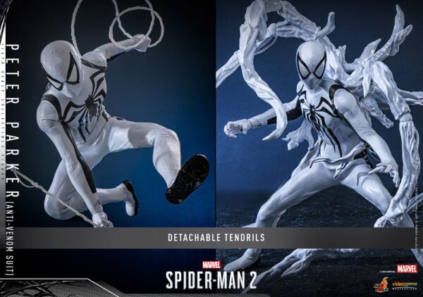 Spider-Man 2 Video Game Masterpiece Akció Figura 1/6 Peter Parker (Anti-Venom Suit) 30 cm Spider-Man 2 Video Game Masterpiece Akció Figura 1/6 Peter Parker (Anti-Venom Suit) 30 cm