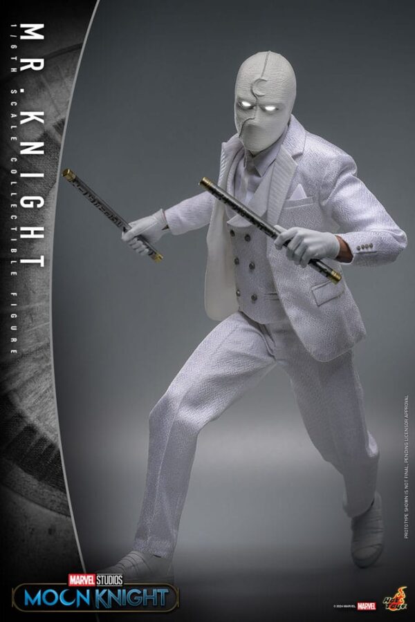 Moon Knight Akció Figura 1/6 Mr. Knight 29 cm