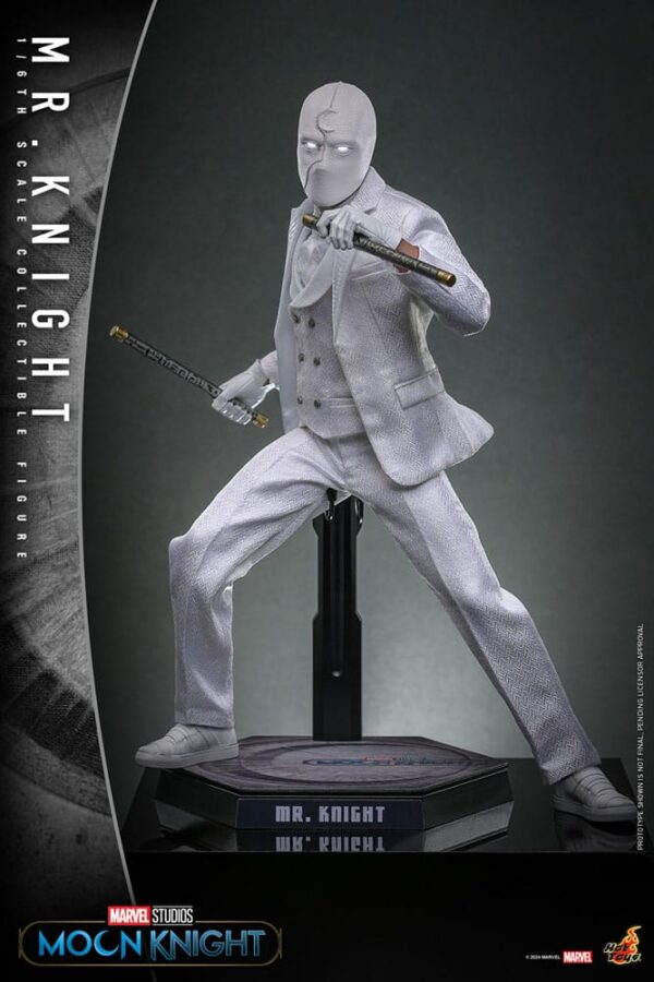 Moon Knight Akció Figura 1/6 Mr. Knight 29 cm