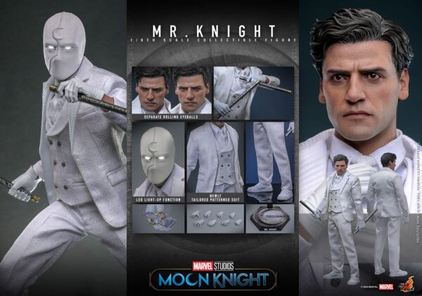 Moon Knight Akció Figura 1/6 Mr. Knight 29 cm