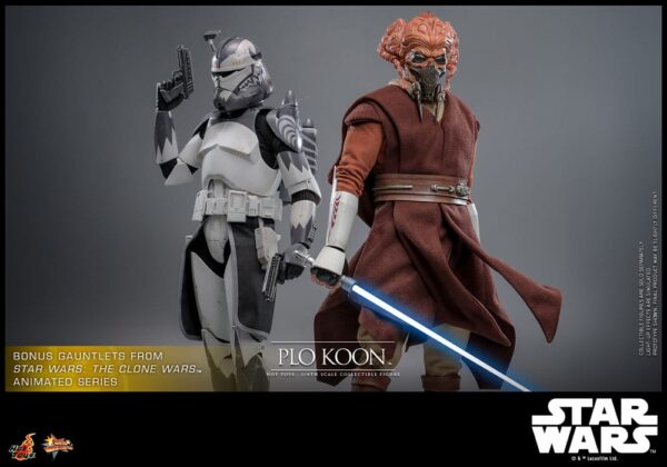Star Wars Movie Masterpiece Akció Figura 1/6 Plo Koon 31 cm Star Wars Movie Masterpiece Akció Figura 1/6 Plo Koon 31 cm