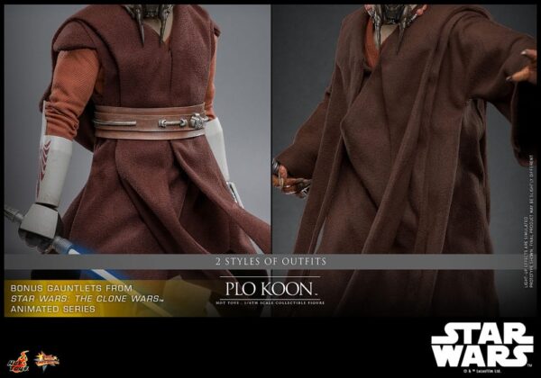 Star Wars Movie Masterpiece Akció Figura 1/6 Plo Koon 31 cm Star Wars Movie Masterpiece Akció Figura 1/6 Plo Koon 31 cm