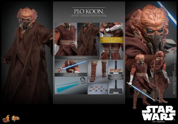 Star Wars Movie Masterpiece Akció Figura 1/6 Plo Koon 31 cm Star Wars Movie Masterpiece Akció Figura 1/6 Plo Koon 31 cm