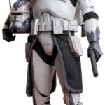 Star Wars: The Clone Wars Akció Figura 1/6 Clone Commander Wolffe 30 cm