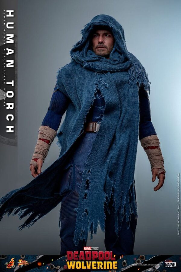 Deadpool & Wolverine Movie Masterpiece Akció Figura 1/6 Human Torch 31 cm Deadpool & Wolverine Movie Masterpiece Akció Figura 1/6 Human Torch 31 cm