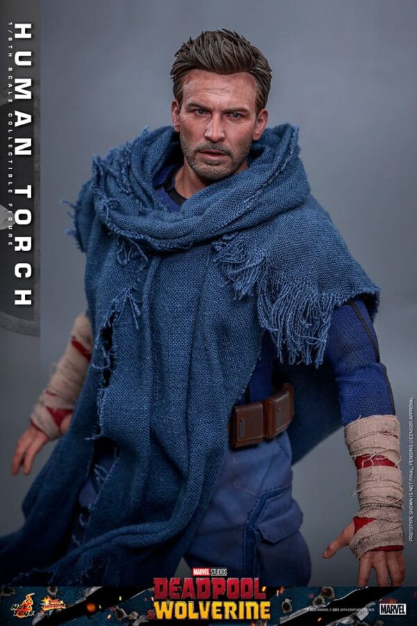 Deadpool & Wolverine Movie Masterpiece Akció Figura 1/6 Human Torch 31 cm Deadpool & Wolverine Movie Masterpiece Akció Figura 1/6 Human Torch 31 cm