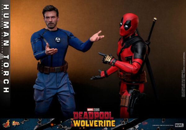 Deadpool & Wolverine Movie Masterpiece Akció Figura 1/6 Human Torch 31 cm Deadpool & Wolverine Movie Masterpiece Akció Figura 1/6 Human Torch 31 cm