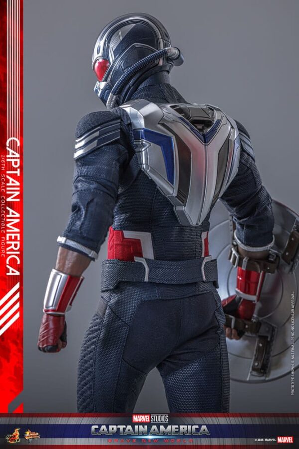 Captain America: Brave New World Movie Masterpiece Akció Figura 1/6 Captain America 30 cm