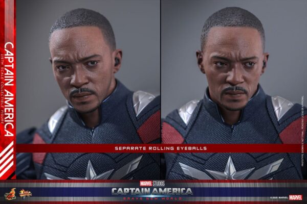 Captain America: Brave New World Movie Masterpiece Akció Figura 1/6 Captain America 30 cm