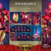 Iron Man Movie Masterpiece Diecast Akció Figura 1/6 Iron Man Mark VI (Fractal Armor) Hot Toys Exclusive 33 cm Iron Man Movie Masterpiece Diecast Akció Figura 1/6 Iron Man Mark VI (Fractal Armor) Hot Toys Exclusive 33 cm