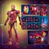 Iron Man Movie Masterpiece Diecast Akció Figura 1/6 Iron Man Mark VI (Fractal Armor) Hot Toys Exclusive 33 cm Iron Man Movie Masterpiece Diecast Akció Figura 1/6 Iron Man Mark VI (Fractal Armor) Hot Toys Exclusive 33 cm
