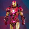 Iron Man Movie Masterpiece Diecast Akció Figura 1/6 Iron Man Mark VI (Fractal Armor) Hot Toys Exclusive 33 cm Iron Man Movie Masterpiece Diecast Akció Figura 1/6 Iron Man Mark VI (Fractal Armor) Hot Toys Exclusive 33 cm