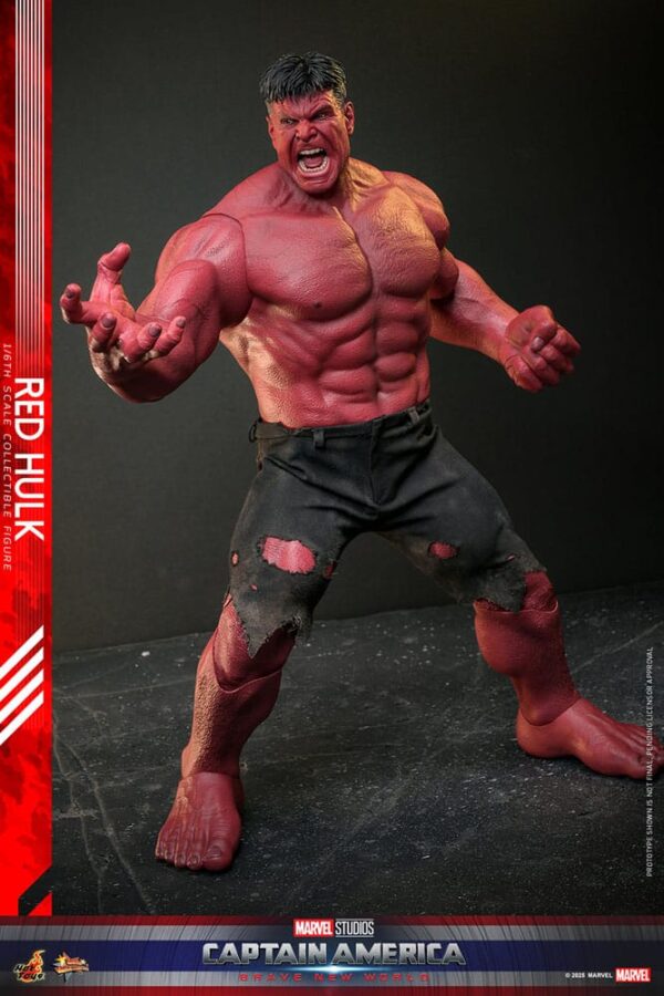 Captain America: Brave New World Movie Masterpiece Akció Figura 1/6 Red Hulk 47 cm Captain America: Brave New World Movie Masterpiece Akció Figura 1/6 Red Hulk 47 cm