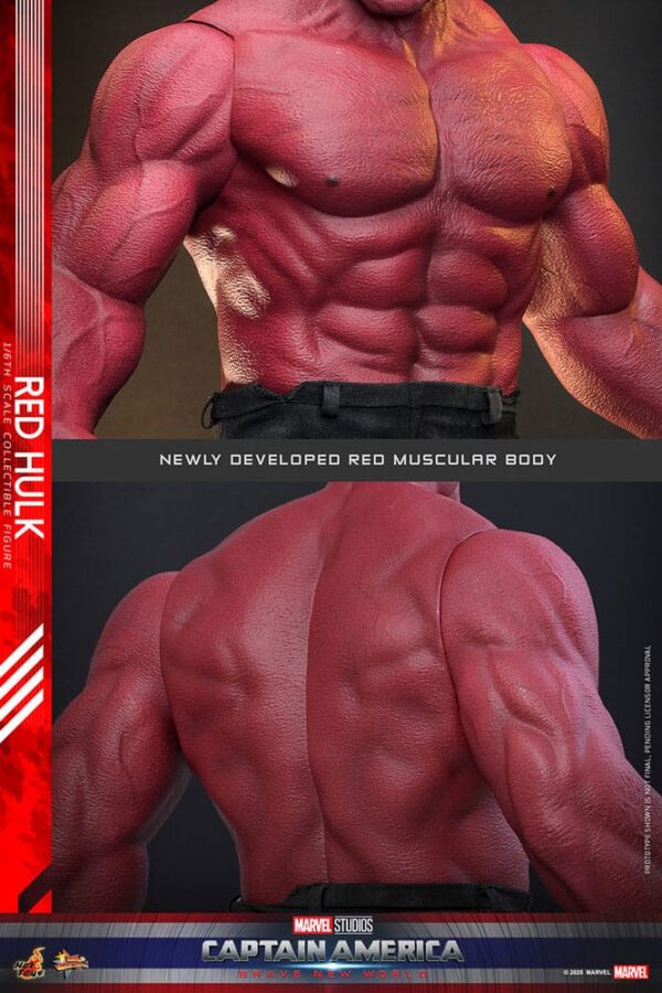 Captain America: Brave New World Movie Masterpiece Akció Figura 1/6 Red Hulk 47 cm Captain America: Brave New World Movie Masterpiece Akció Figura 1/6 Red Hulk 47 cm