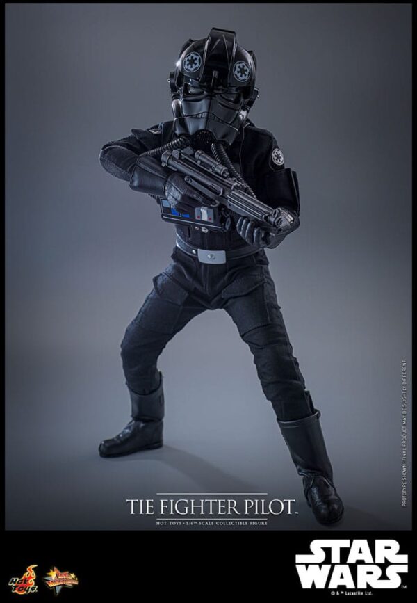 Star Wars Movie Masterpiece Akció Figura 1/6 TIE fighter Pilot 30 cm Star Wars Movie Masterpiece Akció Figura 1/6 TIE fighter Pilot 30 cm