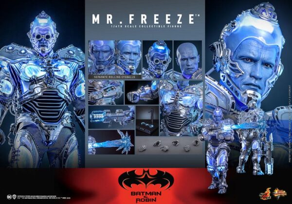 Batman & Robin Movie Masterpiece Akció Figura 1/6 Mr. Freeze 33 cm Batman & Robin Movie Masterpiece Akció Figura 1/6 Mr. Freeze 33 cm