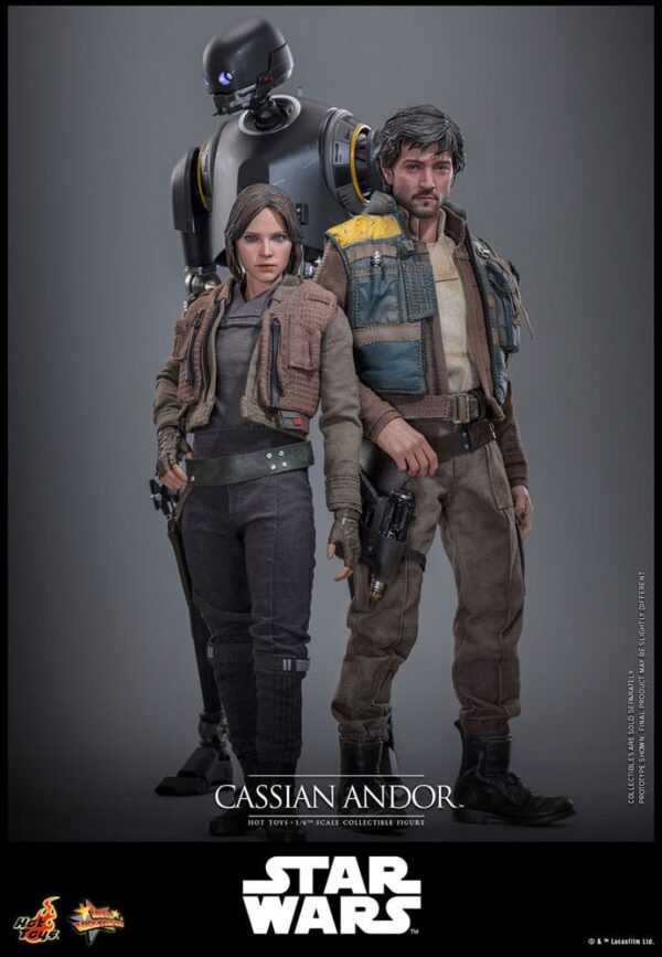 Rogue One: A Star Wars Story Akció Figura 1/6 Cassian Andor 30 cm