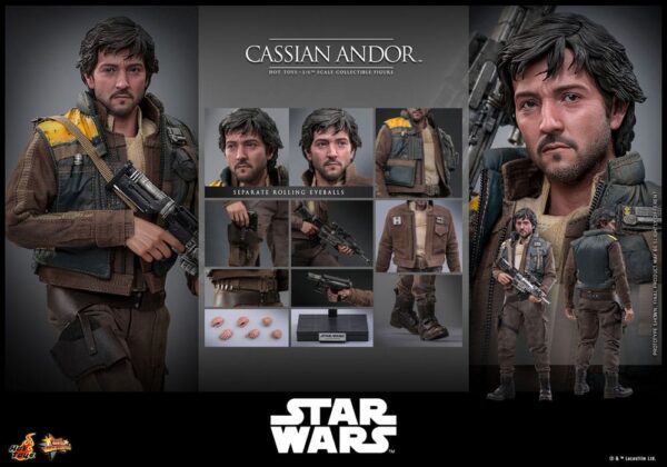 Rogue One: A Star Wars Story Akció Figura 1/6 Cassian Andor 30 cm