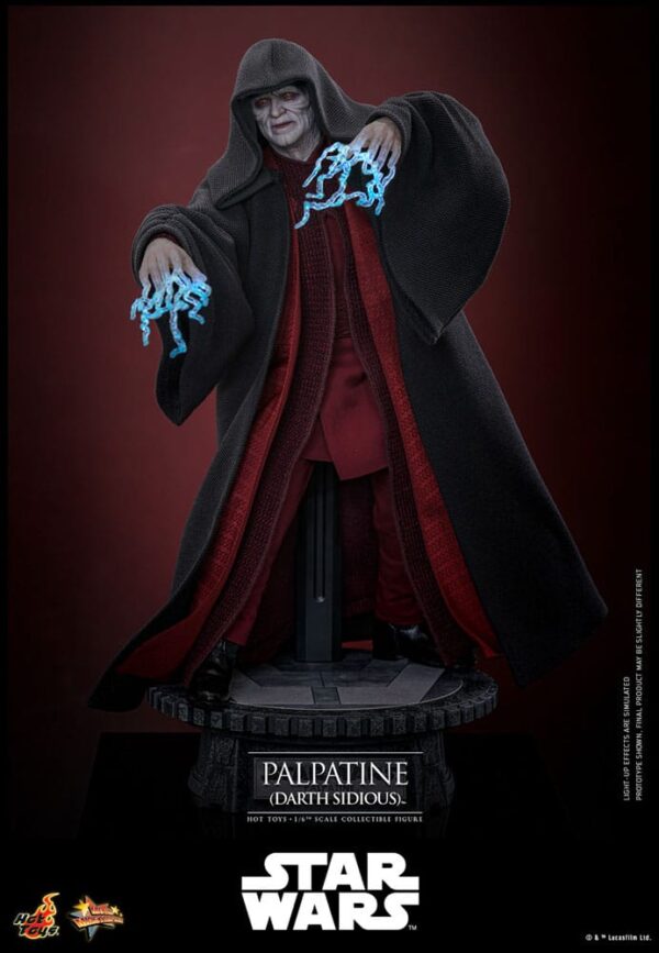 Star Wars: Episode III - Revenge of the Sith Akció Figura 1/6 Palpatine (Darth Sidious) 29 cm Star Wars: Episode III - Revenge of the Sith Akció Figura 1/6 Palpatine (Darth Sidious) 29 cm