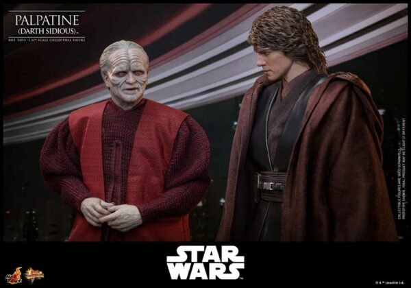 Star Wars: Episode III - Revenge of the Sith Akció Figura 1/6 Palpatine (Darth Sidious) 29 cm Star Wars: Episode III - Revenge of the Sith Akció Figura 1/6 Palpatine (Darth Sidious) 29 cm