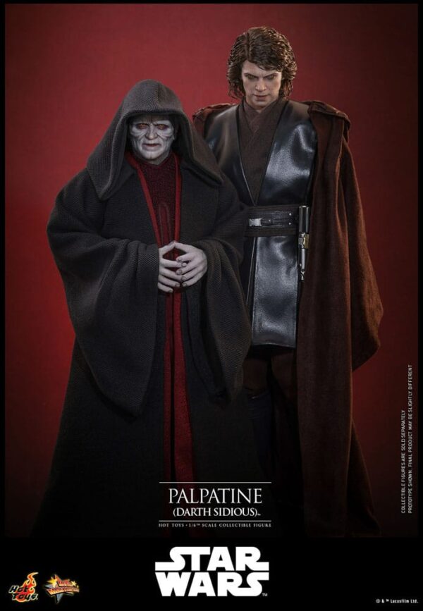 Star Wars: Episode III - Revenge of the Sith Akció Figura 1/6 Palpatine (Darth Sidious) 29 cm Star Wars: Episode III - Revenge of the Sith Akció Figura 1/6 Palpatine (Darth Sidious) 29 cm