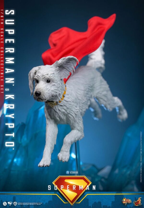 Superman (2025) Movie Masterpiece Akció Figura 1/6 Superman & Krypto 33 cm