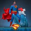Superman (2025) Movie Masterpiece Akció Figura 1/6 Superman & Krypto 33 cm