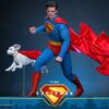 Superman (2025) Movie Masterpiece Akció Figura 1/6 Superman & Krypto 33 cm