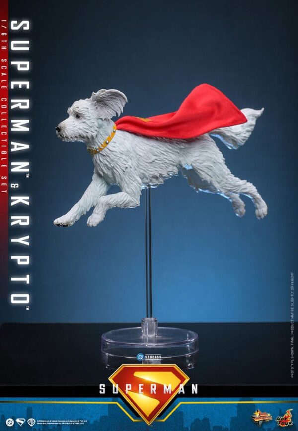Superman (2025) Movie Masterpiece Akció Figura 1/6 Superman & Krypto 33 cm