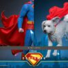 Superman (2025) Movie Masterpiece Akció Figura 1/6 Superman & Krypto 33 cm
