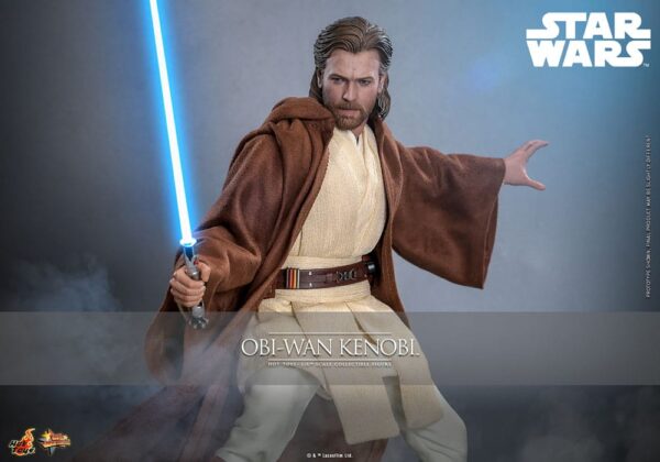 Star Wars: Episode II - Attack of the Clones Akció Figura 1/6 Obi-Wan Kenobi 31 cm Star Wars: Episode II - Attack of the Clones Akció Figura 1/6 Obi-Wan Kenobi 31 cm