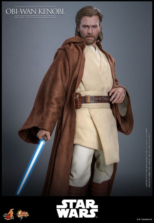 Star Wars: Episode II - Attack of the Clones Akció Figura 1/6 Obi-Wan Kenobi 31 cm Star Wars: Episode II - Attack of the Clones Akció Figura 1/6 Obi-Wan Kenobi 31 cm