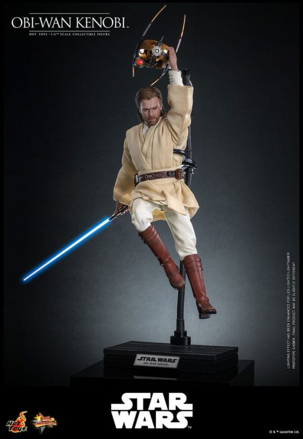 Star Wars: Episode II - Attack of the Clones Akció Figura 1/6 Obi-Wan Kenobi 31 cm Star Wars: Episode II - Attack of the Clones Akció Figura 1/6 Obi-Wan Kenobi 31 cm