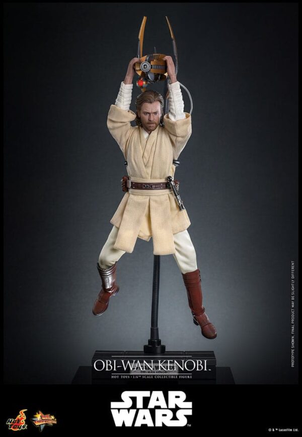 Star Wars: Episode II - Attack of the Clones Akció Figura 1/6 Obi-Wan Kenobi 31 cm Star Wars: Episode II - Attack of the Clones Akció Figura 1/6 Obi-Wan Kenobi 31 cm