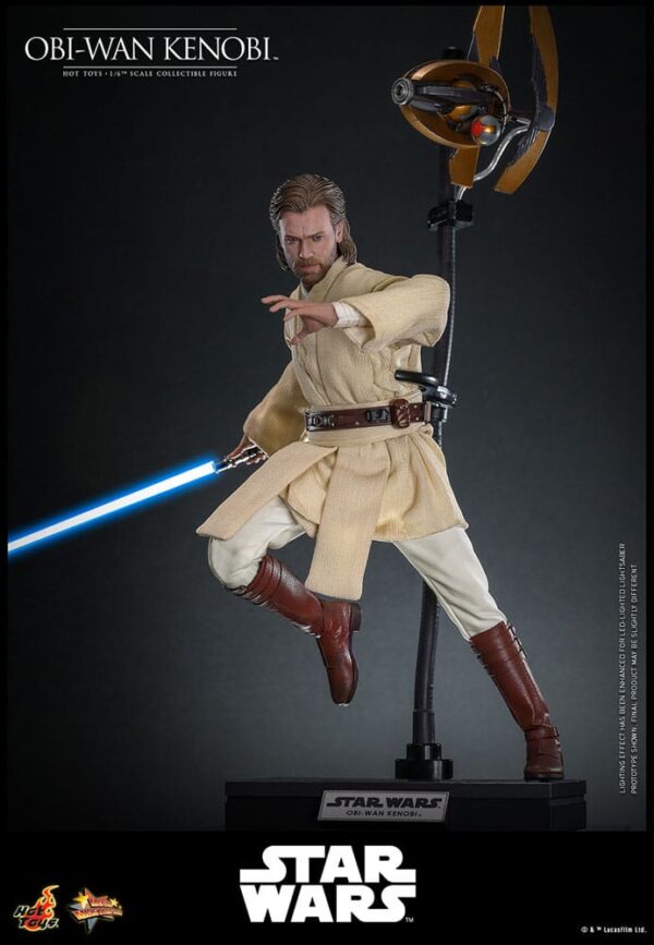 Star Wars: Episode II - Attack of the Clones Akció Figura 1/6 Obi-Wan Kenobi 31 cm Star Wars: Episode II - Attack of the Clones Akció Figura 1/6 Obi-Wan Kenobi 31 cm
