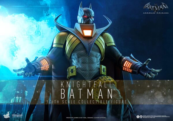 Batman: Arkham Origins Videogame Masterpiece Akció Figura 1/6 Knightfall Batman 32 cm