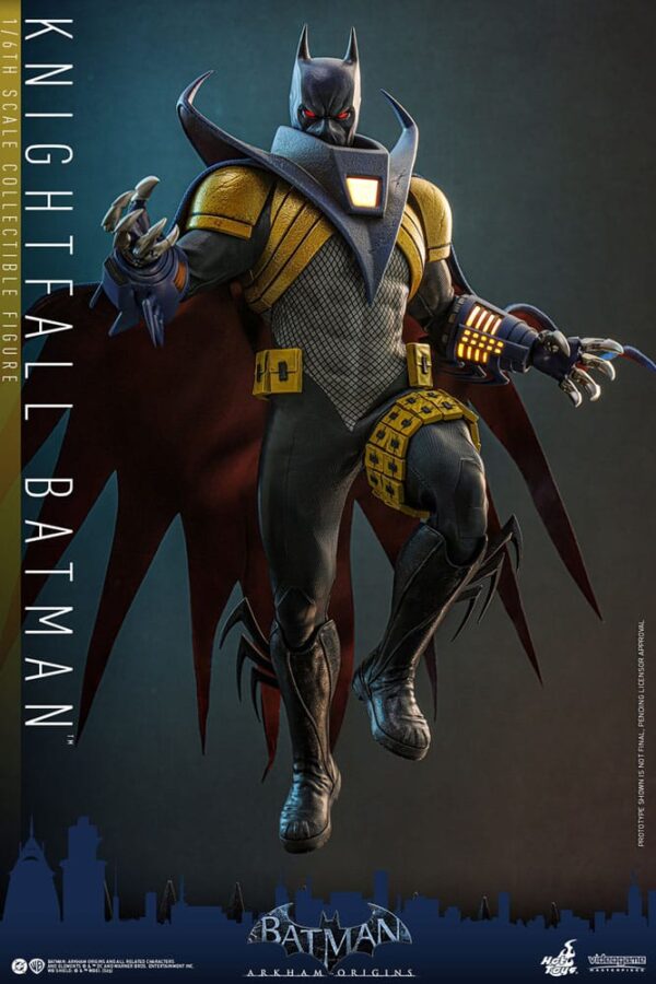 Batman: Arkham Origins Videogame Masterpiece Akció Figura 1/6 Knightfall Batman 32 cm