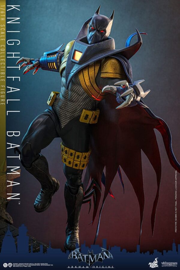 Batman: Arkham Origins Videogame Masterpiece Akció Figura 1/6 Knightfall Batman 32 cm