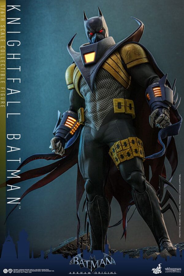 Batman: Arkham Origins Videogame Masterpiece Akció Figura 1/6 Knightfall Batman 32 cm