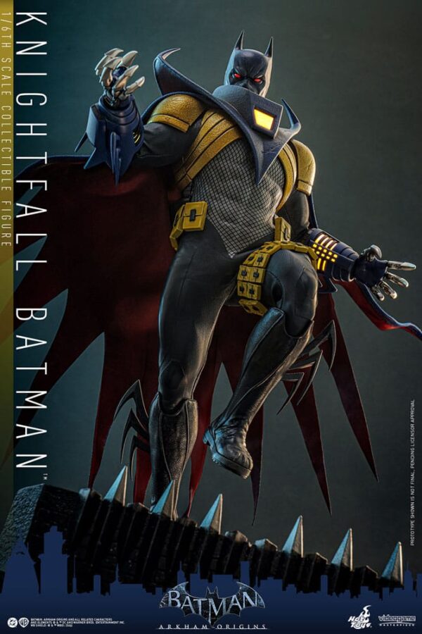 Batman: Arkham Origins Videogame Masterpiece Akció Figura 1/6 Knightfall Batman 32 cm