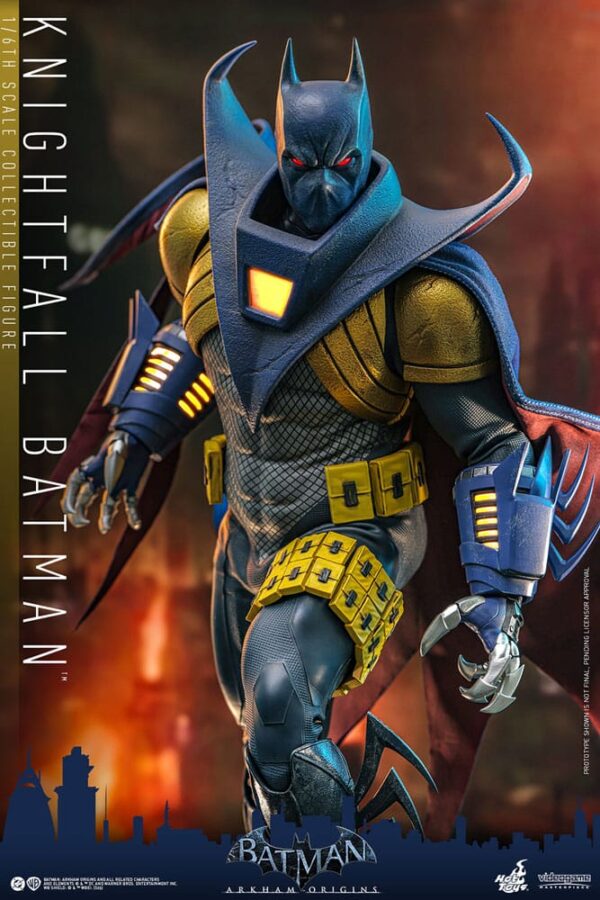 Batman: Arkham Origins Videogame Masterpiece Akció Figura 1/6 Knightfall Batman 32 cm
