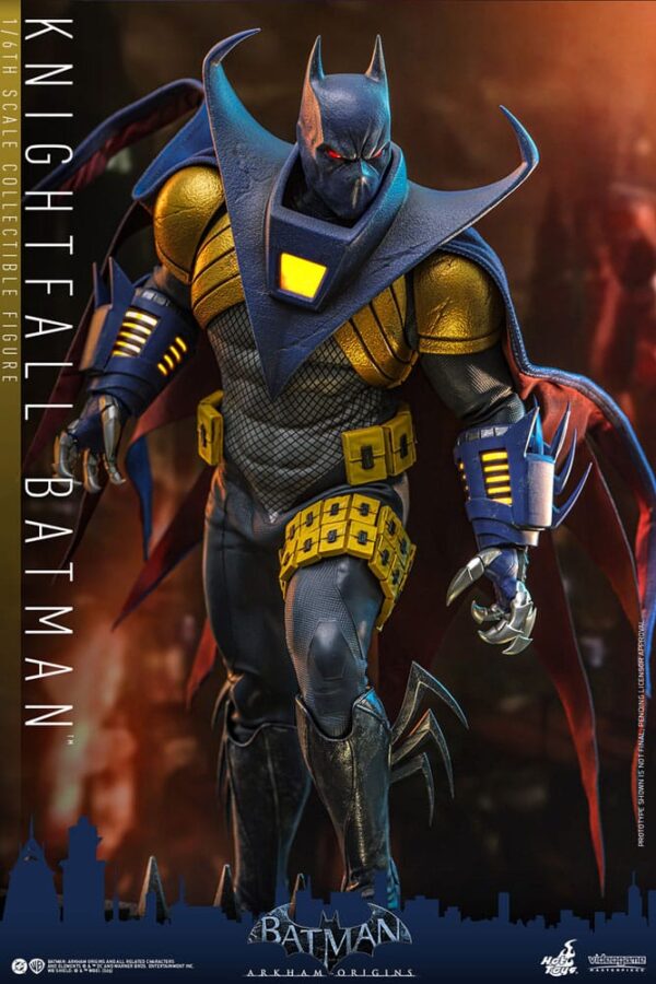 Batman: Arkham Origins Videogame Masterpiece Akció Figura 1/6 Knightfall Batman 32 cm