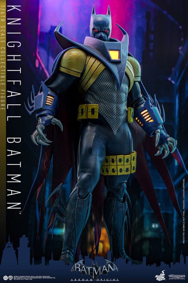 Batman: Arkham Origins Videogame Masterpiece Akció Figura 1/6 Knightfall Batman 32 cm