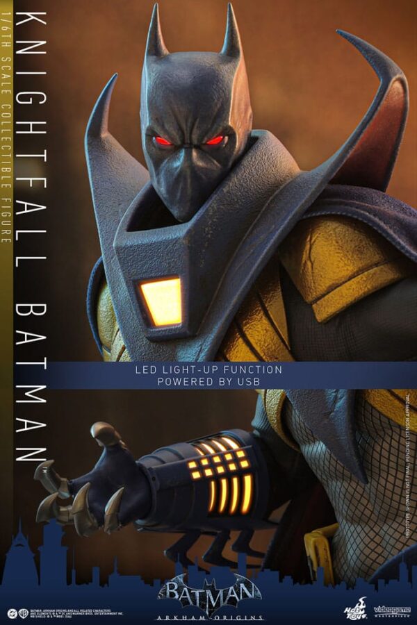 Batman: Arkham Origins Videogame Masterpiece Akció Figura 1/6 Knightfall Batman 32 cm