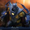 Batman: Arkham Origins Videogame Masterpiece Akció Figura 1/6 Knightfall Batman 32 cm